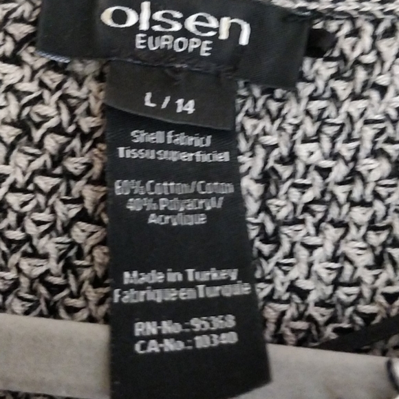 Olsen Europe Jacket, Size L/14 - Picture 4 of 6